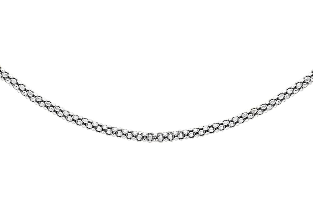 Sterling Silver 250 Poporn Chain 41m/16"9