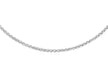 Sterling Silver Adjustable Spiga Slider Chain 51m/20"9