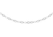 Sterling Silver Diamond Cut Oval Trace Chain 41m/16"9