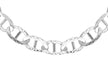 Sterling Silver 120 Diamond Cut Rambo Chain