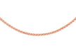 Silver Links Spiga Chain Rose Gold