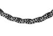 Sterling Silver 2-Tone Diamond Cut Herringbone Necklace  43m/17"9