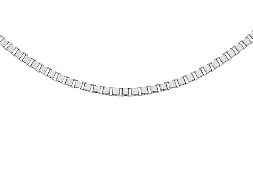 Sterling Silver 1.8mm Box Chain 46m/18"9