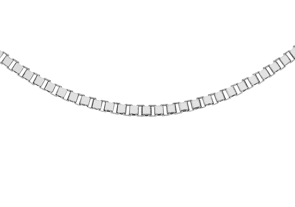 Sterling Silver 2.6mm Box Chain 46m/18"9