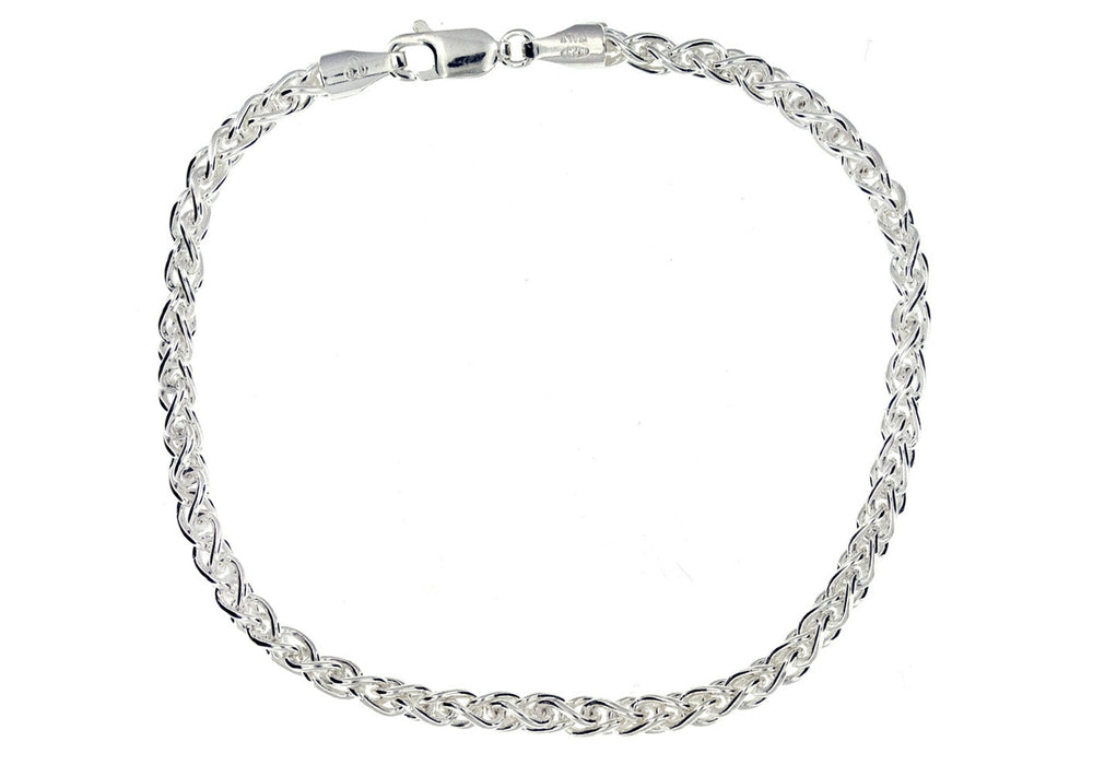 Sterling Silver Spiga Bracelet