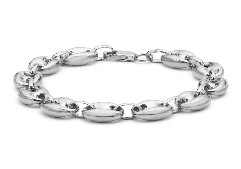 Sterling Silver Interlinks Bracelet