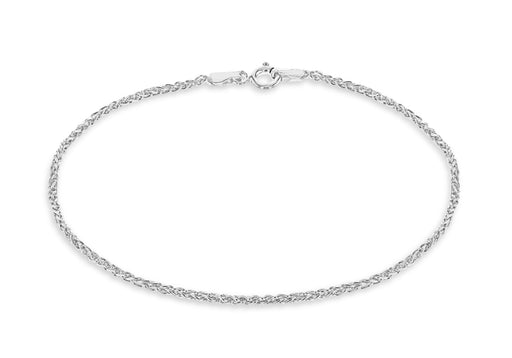 Sterling Silver 1.5mm Spiga Bracelet 18m/7"9