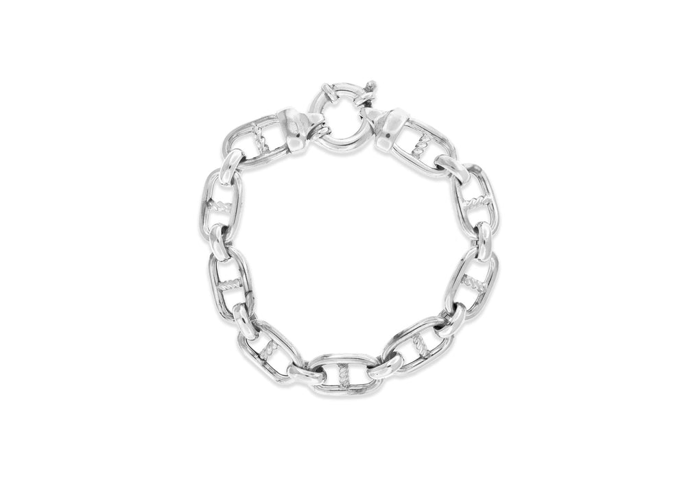 Sterling Silver Rambo Bracelet 20m/8"9