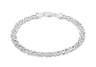 Sterling Silver Rambo Bracelet 19m/7.5"9