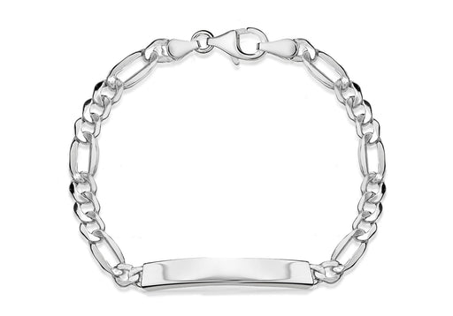 Sterling Silver 5.8mm x 40mm ID 5.2mm Flat Curb Bracelet 19m/7.5"9