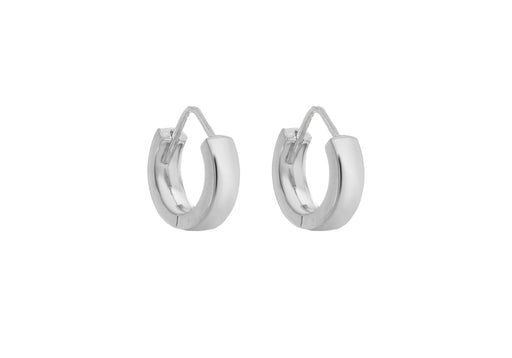 Sterling Silver 14mm Huggy Earrings