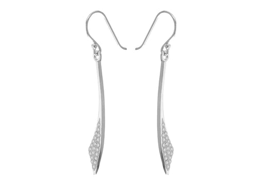 Sterling Silver Crystalique Drop Earrings