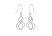 Sterling Silver Drop Hook Earrings 