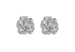 SILVER FLOWER STUD EARRing