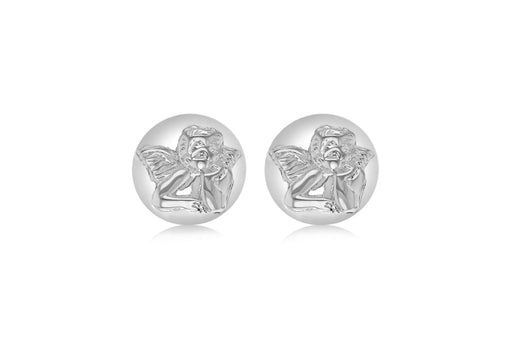 SILVER ANGEL STUD EARRing