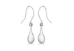 SILVER ES2229 TEARDROP EARRing