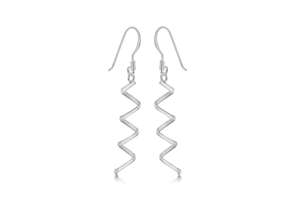 SILVER FLAT ORK SREW EARRing