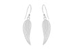 SILVER SML SIMPLE ANGELWING ER9