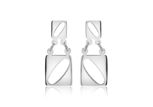 Sterling Silver Double Drop Earrings