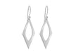 SILVER DIA CutOCut DROP EARRing