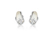 Sterling Silver Mother of Pearl Flip-Flop Stud Earrings