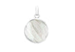 Sterling Silver 22mm x 34mm Mother of Pearl Pendant