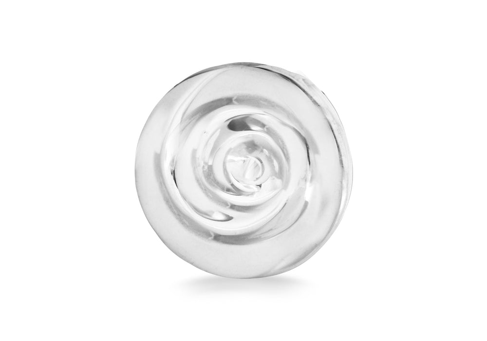 Sterling Silver 27mm Spiral Slider Pendant