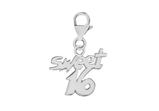 Sterling Silver 'Sweet 16' Lobster Charm