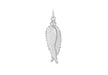 Sterling Silver Double Wing Pendant