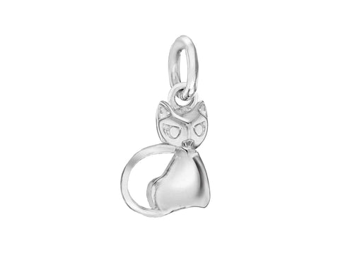 Sterling Silver Cat Pendant