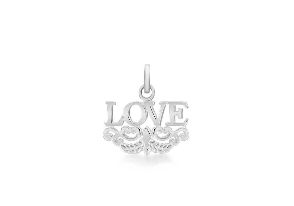 Sterling Silver 'LOVE' Pendant