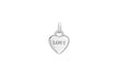 Sterling Silver 'LOVE' Heart Pendant