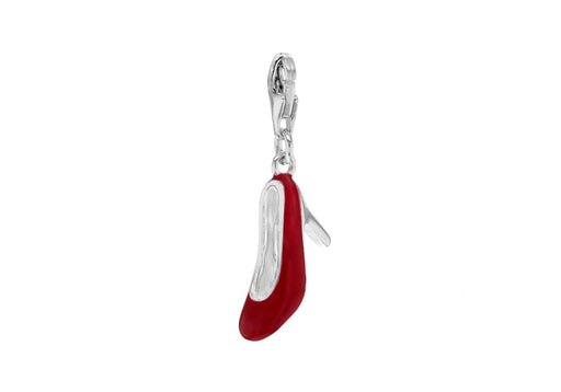 SILVER RED SHOE LOBSTER Charm9