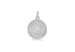 Sterling Silver 14.5mm x 21.5mm Filigree Ball Pendant