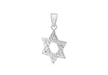 Sterling Silver Diamond Cut 'Star of David' Pendant