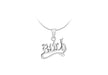 Sterling Silver 23.3mm x 24.8mm 'Bith' Pendant