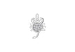 Sterling Silver Zirconia Scorpio Horoscope Pendant