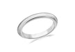 Sterling Silver Rhodium Plated Band Stacking Ring