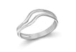 SILVER DOUBLE WAVE Ring