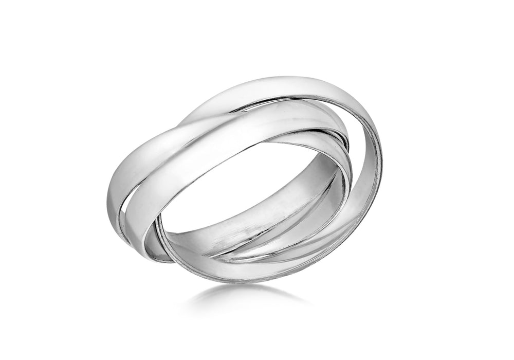 SILVER RHOD 3MM RUSSIAN WED RG9