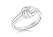 SILVER LASSI 7MM KNOT Ring