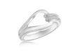 SILVER LOOP KNOT Ring