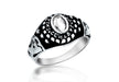 SILVER WZirconia  ENTRAL UNI Ring