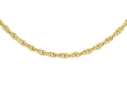 Sterling Silver Gold Plated Necklace Chain 