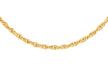 Sterling Silver Gold Plated Necklace  Chain