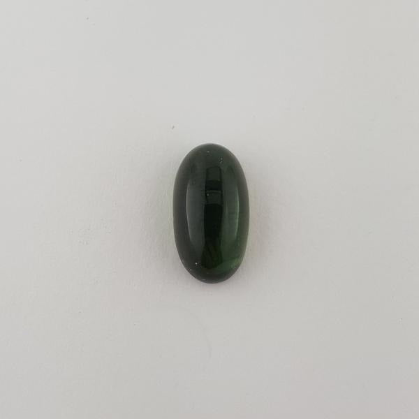 4.78ct Oval Cabochon Tourmaline 13.0x7mm - Dynagem 