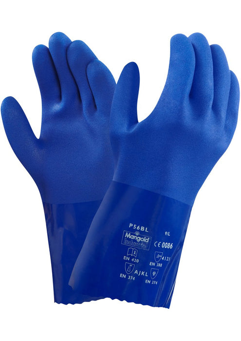 Large (Size 9) Chemical Resistant Gloves - Dynagem 