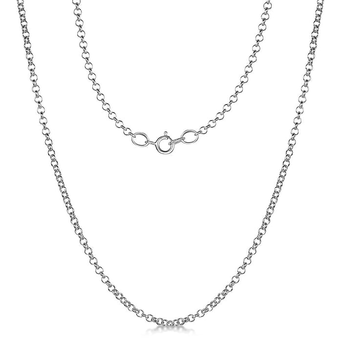 Sterling Silver 1.9mm Belcher Chain