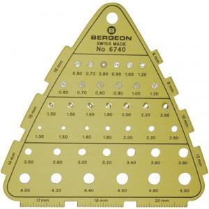 Watch Crown Gauge, Bergeon 6740 - Dynagem 