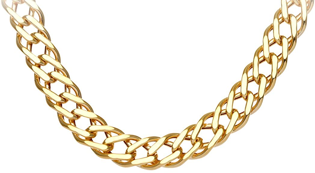 9ct Yellow Gold 060 Double Curb Chain